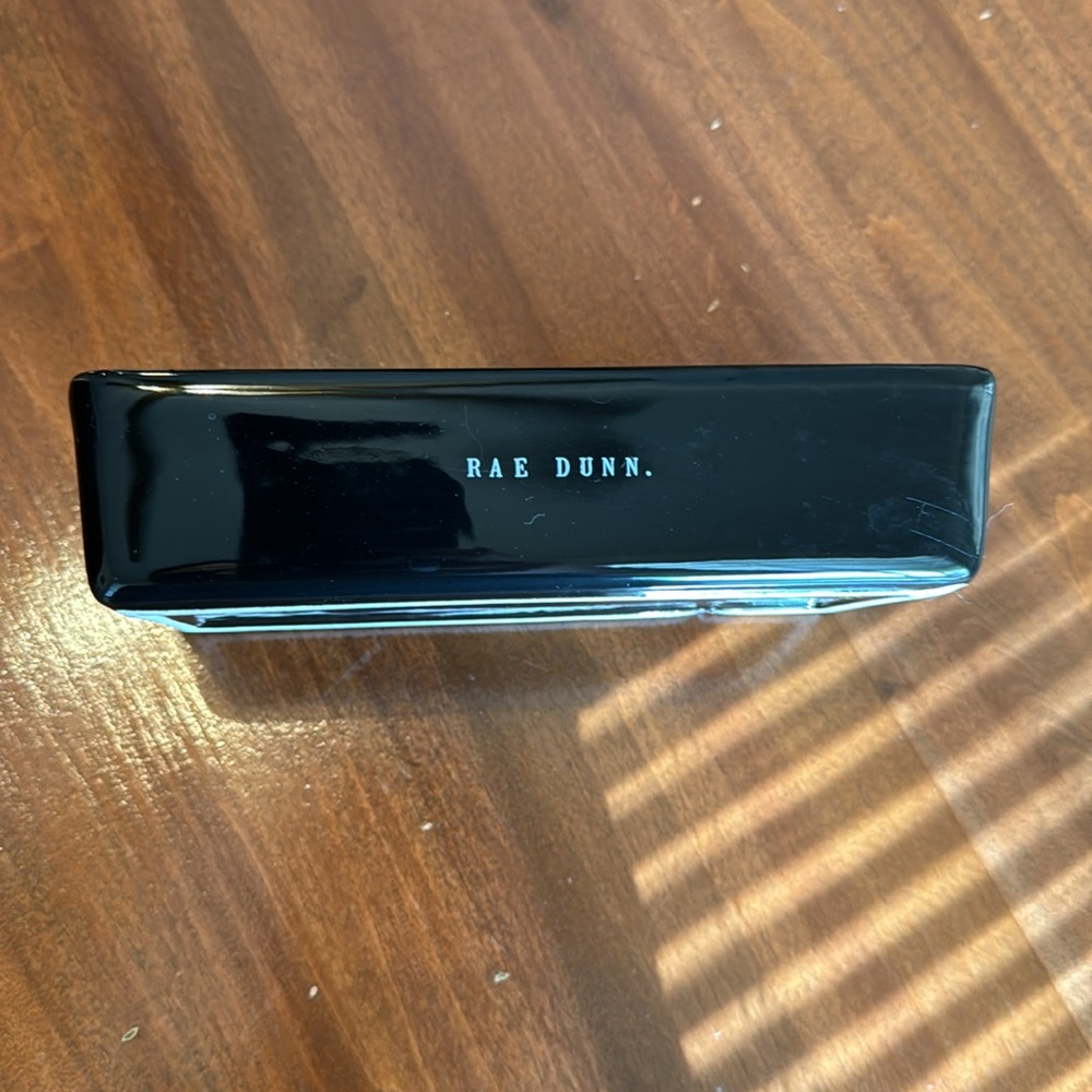 Black Rae Dunn soap dish - Picture 2 of 4